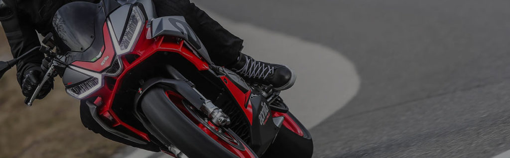 Aprilia motorcycle banner
