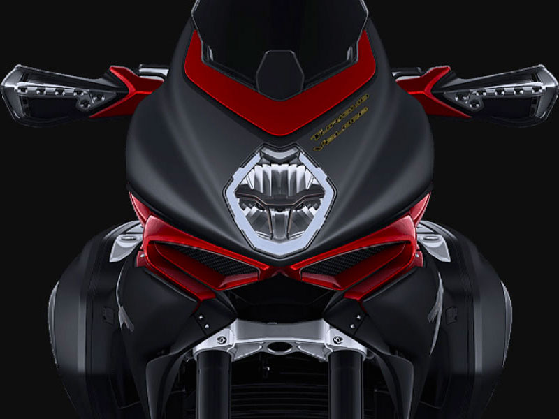 MV Agusta motorcycle close up